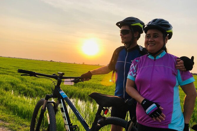 Sunset at Countryside - Fields, Villages, and the Everyday Side of Cambodia