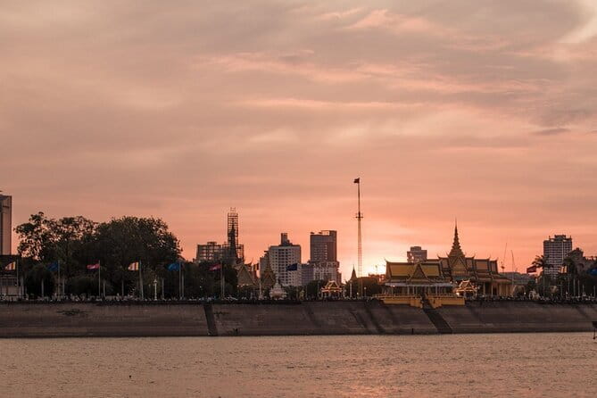 Sunset Cruise on the Mekong with Kanika Boat - Phnom Penh Lights Along the Tonle Sap