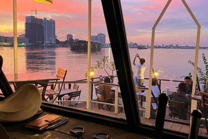 Sunset Cruise on the Mekong with Kanika Boat - Boarding the Kanika at 5:00 pm