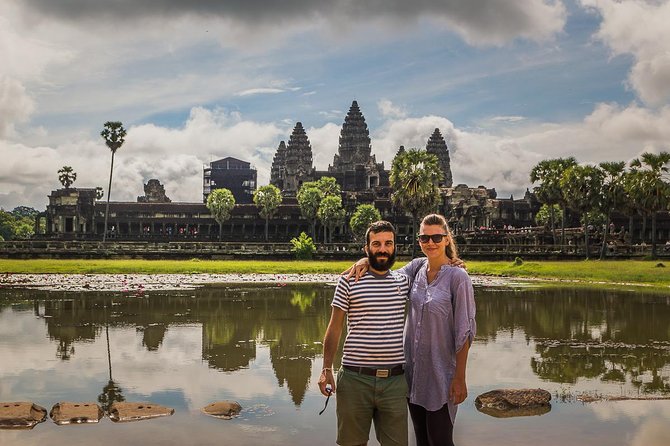 Sunset or sunrise bicycle tour around Angkor Wat and nearby temples - Ta Keo adds steep stone and a different mood