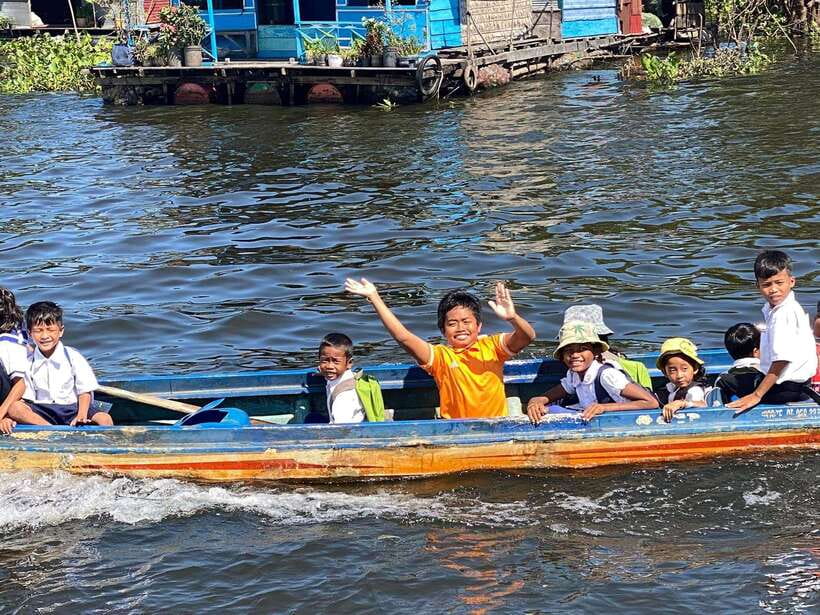 Tonle sap, Kompong Phluk (Floating village) Private Tour - The tuk-tuk ride from Siem Reap
