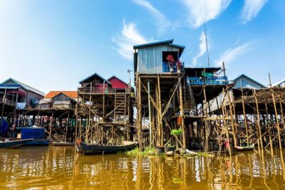 Tonle Sap Lake and Kampong Phluk Village Private Half Day Tour