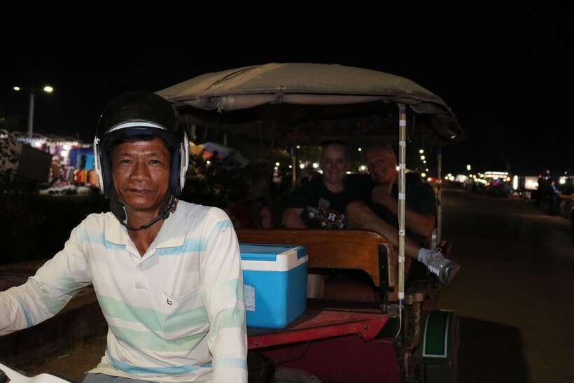 Twilight Tastes of Siem Reap Include Dinner - Leaving Siem Reap’s tourist streets behind