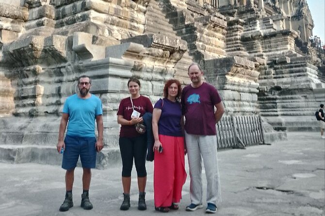 Unveiling Angkor Wat Sunrise, Bayon, Ta Prohm In Small Group Tour - A short Angkor Thom gate stop