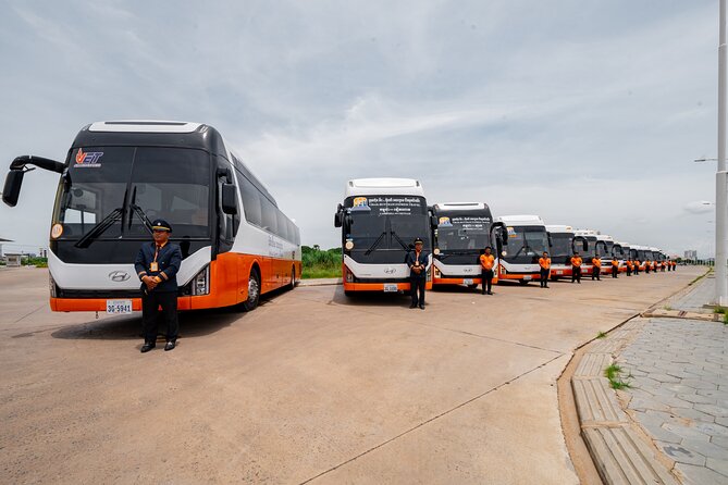 VET Bus services in Cambodia - What the ride feels like inside the bus