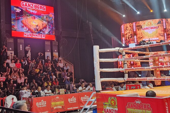 Watch Khmer Kickboxing with Free Beers by Ringside Seats - Five Kun Khmer fights in one Phnom Penh evening