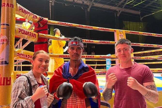 Watch Live Khmer Traditional boxing in Phnom Penh - Pickup by tuk-tuk or van keeps the evening simple